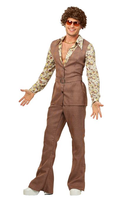 mens 70's disco costume